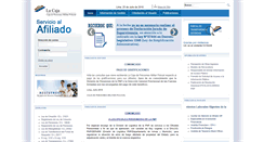 Desktop Screenshot of lacaja.com.pe