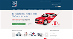 Desktop Screenshot of lacaja.com.ar
